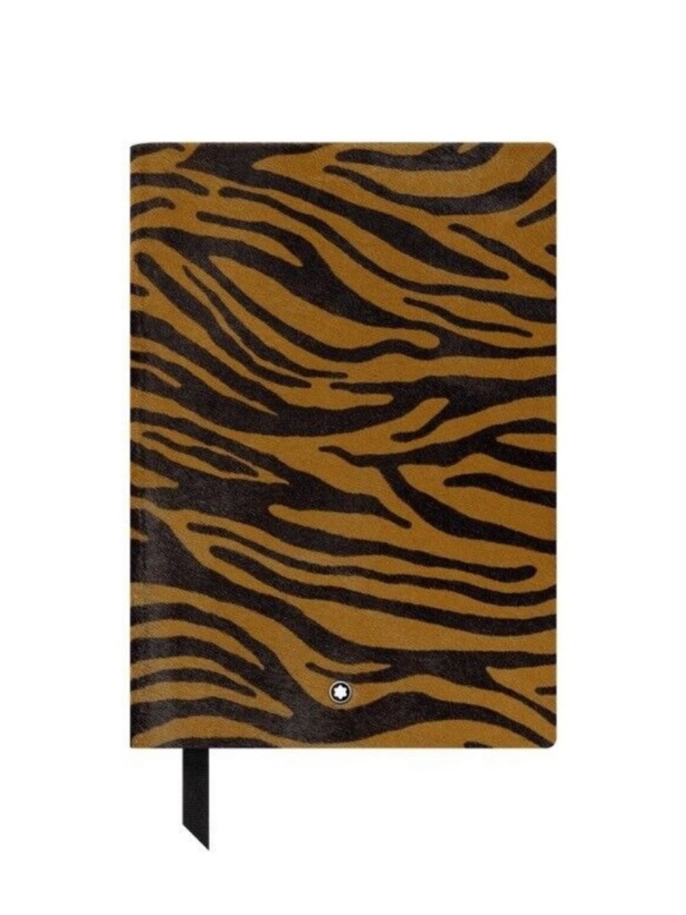 Montblanc Notebook #146 Pony Hair Tiger Premium Paper Blank Gold Cut Notebook